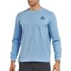 imageNORTHYARD Mens Cotton Long Sleeve TShirts Graphic Casual Stylish Crew Neck Tee Shirts for Men OutdoorsBluestone