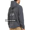 imageNORTHYARD Mens Windbreaker Jacket Lightweight Hooded Windproof Jackets with Zipper Pockets Hiking Outdoor Water ResistantDarkgrey
