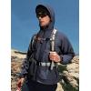 imageNORTHYARD Mens Windbreaker Jacket Lightweight Hooded Windproof Jackets with Zipper Pockets Hiking Outdoor Water ResistantNavy