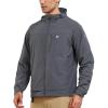 imageNORTHYARD Mens Windbreaker Jacket Lightweight Hooded Windproof Jackets with Zipper Pockets Hiking Outdoor Water ResistantDarkgrey