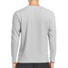 imageNORTHYARD Mens Athletic Shirt Thermal Shirts Fleece Lined Long Sleeve TShirts Crewneck Workout Running SportsLight Grey