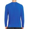 imageNORTHYARD Mens Athletic Shirt Thermal Shirts Fleece Lined Long Sleeve TShirts Crewneck Workout Running SportsRoyal Blue