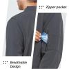 imageNORTHYARD Mens Bomber Jacket Lightweight Casual Windbreaker Zip Up Fashion Windproof Coat Spring FallDarkgrey