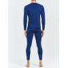 imageNORTHYARD Thermal Underwear for Men Long Johns Fleece Lined Base Layer Set for Winter Top Bottom with PocketsNavy