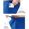 imageNORTHYARD Mens Athletic Running Shorts 5 Workout Lightweight Quick Dry Sports Gym Shorts for Men with Zipper PocketRoyalblue