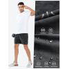 imageNORTHYARD Mens Athletic Running Shorts Quick Dry Workout Shorts Lightweight Sports Gym Basketball 7quot 9quot 5quot Tennis HikingCamoblack