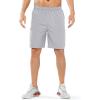 imageNORTHYARD Mens Athletic Running Shorts Quick Dry Workout Shorts Lightweight Sports Gym Basketball 7quot 9quot 5quot Tennis HikingGrey