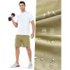 imageNORTHYARD Mens Athletic Running Shorts Quick Dry Workout Shorts Lightweight Sports Gym Basketball 7quot 9quot 5quot Tennis HikingKhaki