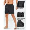 imageNORTHYARD Mens Swim Trunks 5quot Beach Swim Shorts Quick Dry Bathing Suit with Mesh Liner PackableBlack