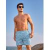 imageNORTHYARD Mens Swim Trunks 5quot Beach Swim Shorts Quick Dry Bathing Suit with Mesh Liner PackableBlue Banana