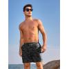 imageNORTHYARD Mens Swim Trunks 5quot Beach Swim Shorts Quick Dry Bathing Suit with Mesh Liner PackableCamo Black