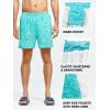 imageNORTHYARD Mens Swim Trunks 5quot Beach Swim Shorts Quick Dry Bathing Suit with Mesh Liner PackableFish Shark