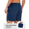 imageNORTHYARD Mens Swim Trunks 5quot Beach Swim Shorts Quick Dry Bathing Suit with Mesh Liner PackableSea Blue