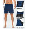 imageNORTHYARD Mens Swim Trunks 5quot Beach Swim Shorts Quick Dry Bathing Suit with Mesh Liner PackableSea Blue