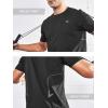 imageNORTHYARD Mens Workout Gym Shirts Quick Dry TShirts Running Athletic Short Sleeve Shirt for MenBlack