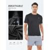 imageNORTHYARD Mens Workout Gym Shirts Quick Dry TShirts Running Athletic Short Sleeve Shirt for MenBlack