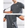imageNORTHYARD Mens Workout Gym Shirts Quick Dry TShirts Running Athletic Short Sleeve Shirt for MenDarkgrey