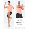 imageNORTHYARD Mens Workout Gym Shirts Quick Dry TShirts Running Athletic Short Sleeve Shirt for MenPink