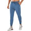 imageNORTHYARD Mens Running Jogger Pants Athletic Workout Sweatpants with Zipper Pockets Gym Track Jogging SweatpantGreyblue