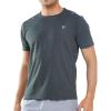imageNORTHYARD Mens Workout Gym Shirts Quick Dry TShirts Running Athletic Short Sleeve Shirt for MenDarkgrey