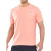 imageNORTHYARD Mens Workout Gym Shirts Quick Dry TShirts Running Athletic Short Sleeve Shirt for MenPink