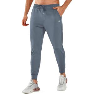 imageNORTHYARD Mens Running Jogger Pants Athletic Workout Sweatpants with Zipper Pockets Gym Track Jogging SweatpantCoolgrey
