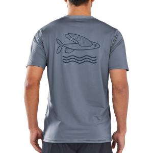 imageNORTHYARD Mens Swim Shirt Rash Guard UPF 50 Quick Dry Short Sleeve Fishing Shirts Sun Protection Shirt Beach Water SwimmingCloud