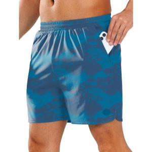 imageNORTHYARD Mens Swim Trunks 5quot Beach Swim Shorts Quick Dry Bathing Suit with Mesh Liner PackableScale