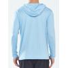imageNORTHYARD Mens Sun Hoodie Shirts Long Sleeve Fishing Swim SPF Shirt Rash Guard UPF 50 Lightweight for Hiking WorkoutSkyblue