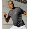 imageNORTHYARD Mens Sun Protection Shirt Short Sleeve Swim SPF TShirt Quick Dry Workout Athletic Running Hiking Rash GuardCarbon Heather