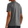 imageNORTHYARD Mens Sun Protection Shirt Short Sleeve Swim SPF TShirt Quick Dry Workout Athletic Running Hiking Rash GuardCarbon Heather