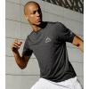 imageNORTHYARD Mens Sun Protection Shirt Short Sleeve Swim SPF TShirt Quick Dry Workout Athletic Running Hiking Rash GuardMidnight Heather