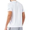 imageNORTHYARD Mens Sun Protection Shirt Short Sleeve Swim SPF TShirt Quick Dry Workout Athletic Running Hiking Rash GuardWhite