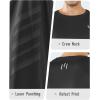 imageNORTHYARD Mens Running Athletic Shirts Long Sleeve Quick Dry Workout Gym Shirt Lightweight UPF 50 Fishing Hiking Rash GuardBlack