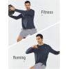 imageNORTHYARD Mens Running Athletic Shirts Long Sleeve Quick Dry Workout Gym Shirt Lightweight UPF 50 Fishing Hiking Rash GuardCoolgrey