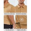imageNORTHYARD Mens Polo Shirts Short Sleeve Dry Fit Golf Shirts Moisture Wicking Collared Work Tennis PolosLightkhaki