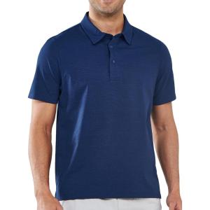 imageNORTHYARD Mens Polo Shirts Short Sleeve Dry Fit Golf Shirts Moisture Wicking Collared Work Tennis PolosNavy