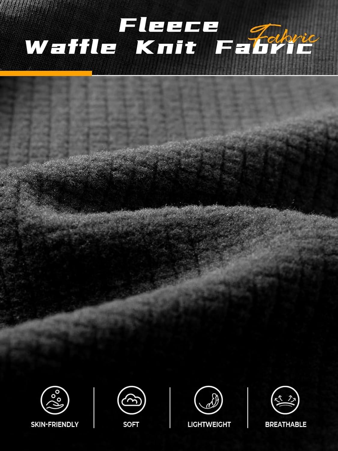 imageNORTHYARD Mens Athletic Hoodie Shirts Lightweight Fleece Workout Hooded Sweatshirts Long Sleeve Thermal Running Gym PulloverBlack