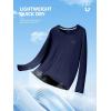 imageNORTHYARD Mens Sun Protection Shirts Long Sleeve Swim Beach Rash Guard SPF UV UPF 50 Fishing TShirt Quick Dry LightweightDarkblue