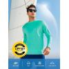 imageNORTHYARD Mens Sun Protection Shirts Long Sleeve Swim Beach Rash Guard SPF UV UPF 50 Fishing TShirt Quick Dry LightweightLakeblue