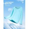 imageNORTHYARD Mens Sun Protection Shirts Long Sleeve Swim Beach Rash Guard SPF UV UPF 50 Fishing TShirt Quick Dry LightweightSkyblue