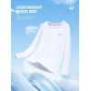 imageNORTHYARD Mens Sun Protection Shirts Long Sleeve Swim Beach Rash Guard SPF UV UPF 50 Fishing TShirt Quick Dry LightweightWhite