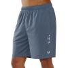 image:imageNORTHYARD Mens 5710 Athletic Basketball Shorts Workout Gym Quick Dry Shorts Lightweight Mesh Running Shorts TennisCoolgrey