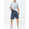 image:imageNORTHYARD Mens 5710 Athletic Basketball Shorts Workout Gym Quick Dry Shorts Lightweight Mesh Running Shorts TennisCoolgrey