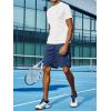 image:imageNORTHYARD Mens 5710 Athletic Basketball Shorts Workout Gym Quick Dry Shorts Lightweight Mesh Running Shorts TennisDarkblue