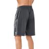 image:imageNORTHYARD Mens 5710 Athletic Basketball Shorts Workout Gym Quick Dry Shorts Lightweight Mesh Running Shorts TennisDarkgrey