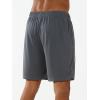 image:imageNORTHYARD Mens 5710 Athletic Basketball Shorts Workout Gym Quick Dry Shorts Lightweight Mesh Running Shorts TennisDarkgrey