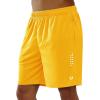 image:imageNORTHYARD Mens 5710 Athletic Basketball Shorts Workout Gym Quick Dry Shorts Lightweight Mesh Running Shorts TennisGold