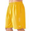 image:imageNORTHYARD Mens 5710 Athletic Basketball Shorts Workout Gym Quick Dry Shorts Lightweight Mesh Running Shorts TennisGold