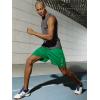 image:imageNORTHYARD Mens 5710 Athletic Basketball Shorts Workout Gym Quick Dry Shorts Lightweight Mesh Running Shorts TennisGreen